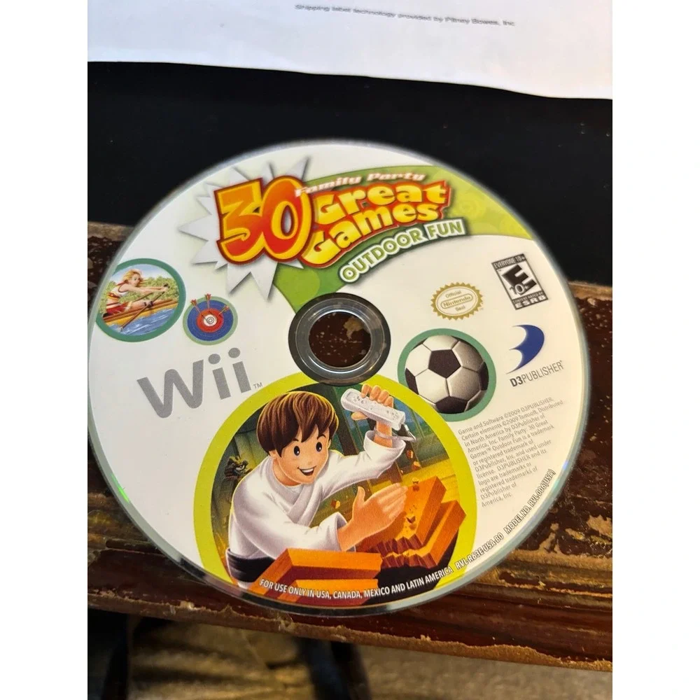 50 Great Games Outdoor Fun Wii Video Game Family Party Compilation